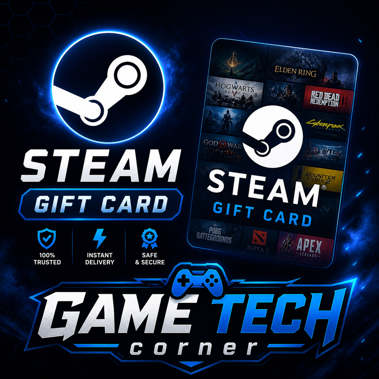 STEAM WALLET CODE (US)