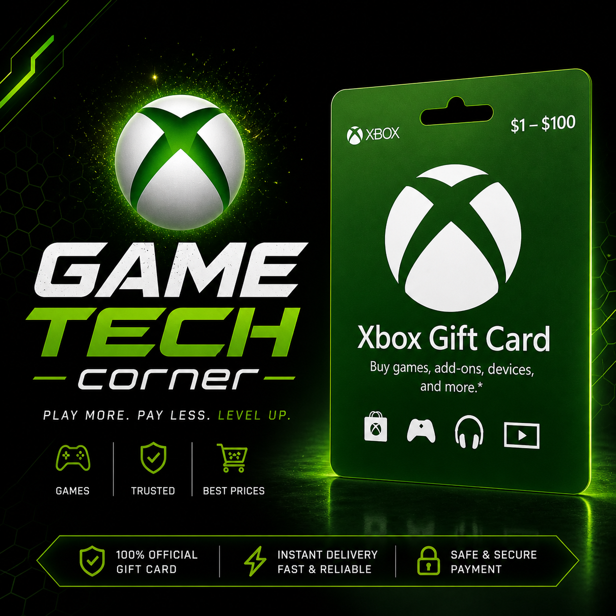  XBOX GIFT CARD