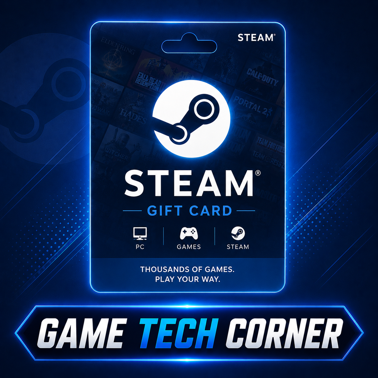 STEAM WALLET CODE (US)